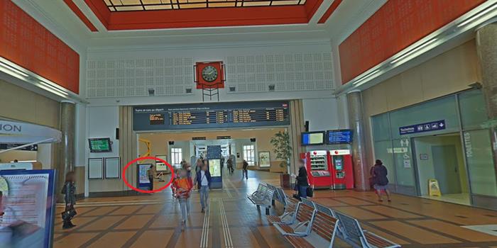 Emplacement - Hall OUEST